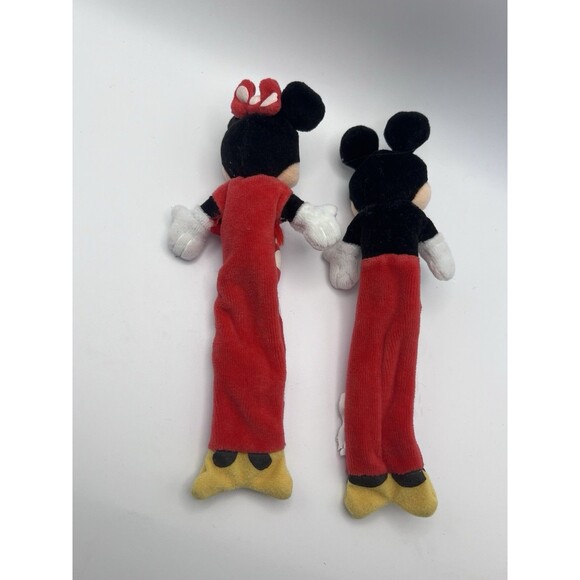 Disney Store Plushies On A Stick Bookmarks Mickey/Minnie Mouse Storytime Vintage - Picture 4 of 5